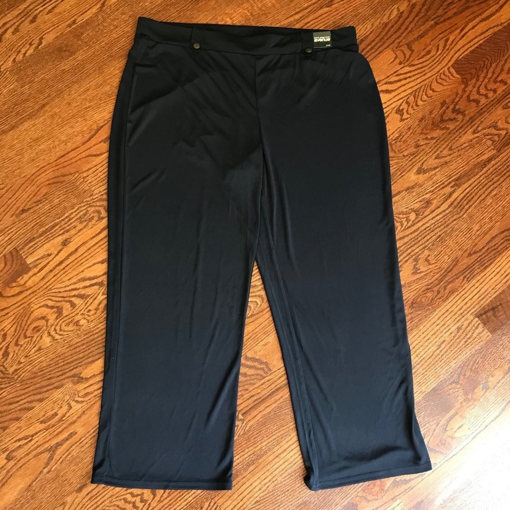 Women Petite AVENUE Pull on Pant Matte Jersey Size18/20 NWT Color Blue NWT